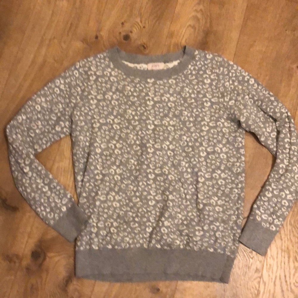 Animal print sweater